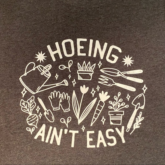 New! Womens Funny Gardening T Shirt Medium Plants Adult Top - Picture 3 of 5